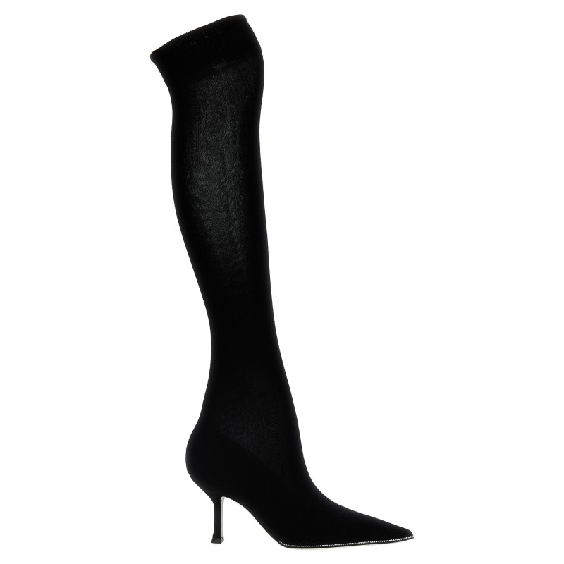 Knitted boots