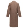 Single-breasted wool coat