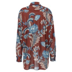 Floral foliage shirt