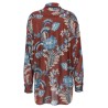 Floral foliage shirt