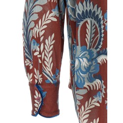 Floral foliage shirt