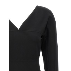 Techno jersey dress