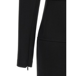 Techno jersey dress