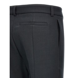 Wool blend pants
