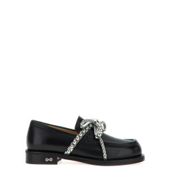 'Crystal Studs' loafers
