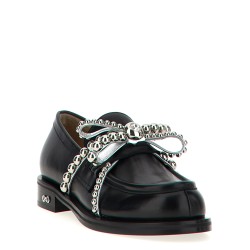 'Crystal Studs' loafers