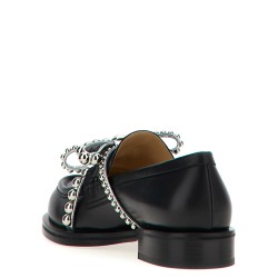 'Crystal Studs' loafers