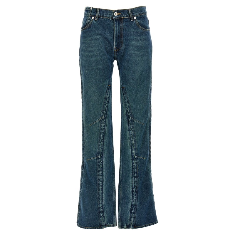 'Evergreen Hook and Eye' jeans