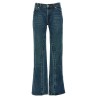 'Evergreen Hook and Eye' jeans