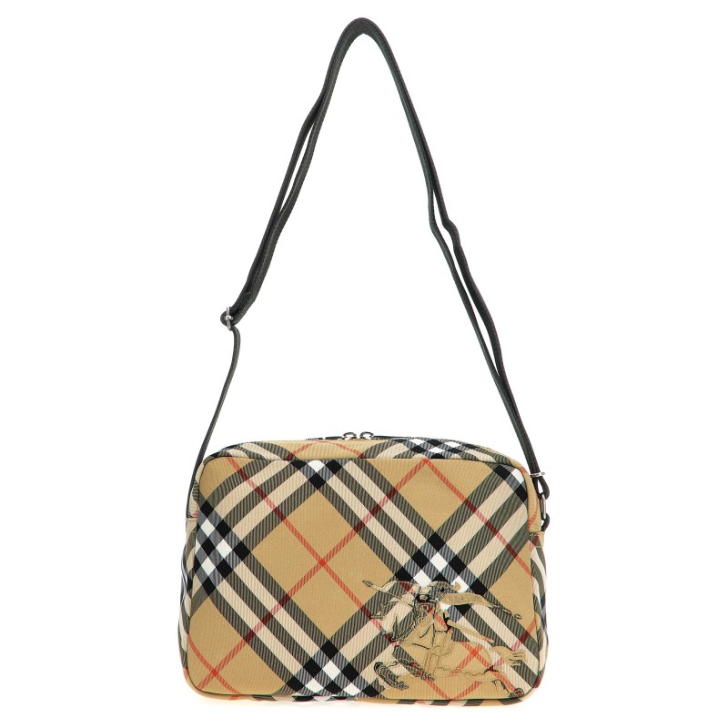 'Check' crossbody bag