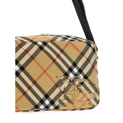 'Check' crossbody bag