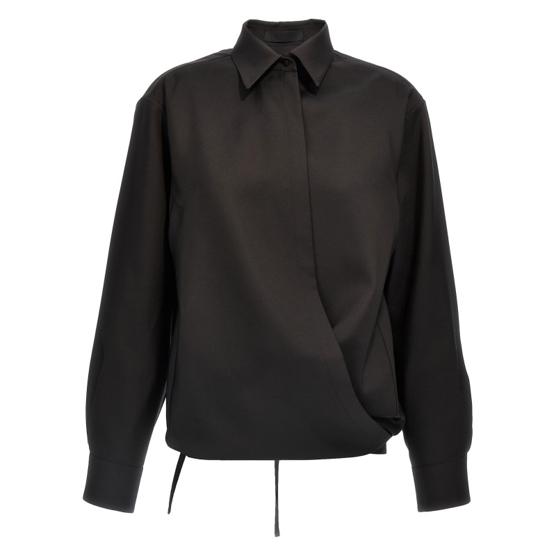 Valentino techno light wool shirt