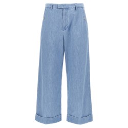 Valentino Garavani turn-up jeans