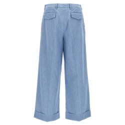 Valentino Garavani turn-up jeans