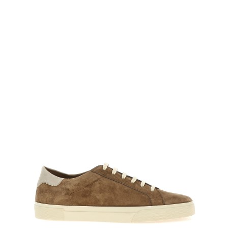 Suede sneakers
