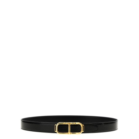 Logo reversible belt