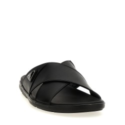 Logo sandals