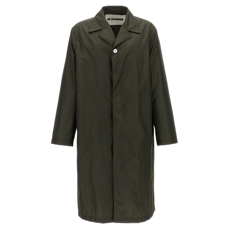 Single-breasted trench coat
