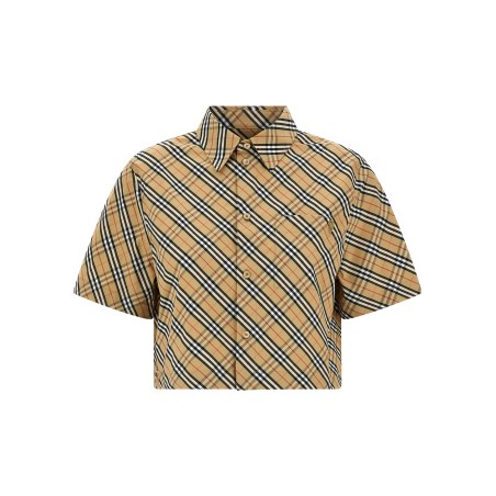 'B Shield' check shirt