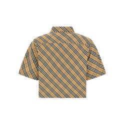 'B Shield' check shirt