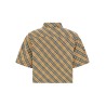 'B Shield' check shirt