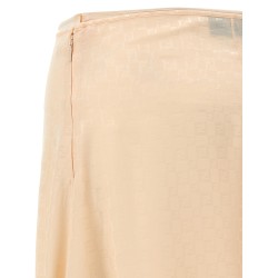 FF silk skirt