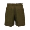 Linen bermuda shorts