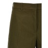 Linen bermuda shorts