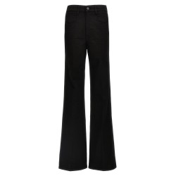'Stretch Twill Denim Wide Flare' jeans