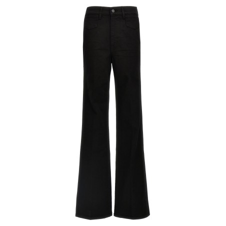 'Stretch Twill Denim Wide Flare' jeans