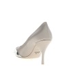 Satin pumps