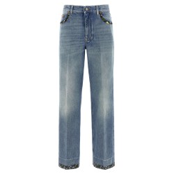 Valentino Garavani floral jeans