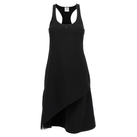 'Infinty Pleats A-Line' dress