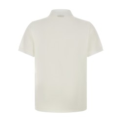 FF metallic logo polo shirt