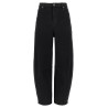 'Black Barrel Leg' jeans