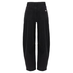 'Black Barrel Leg' jeans