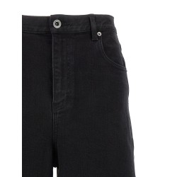 'Black Barrel Leg' jeans