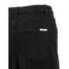 'Black Barrel Leg' jeans
