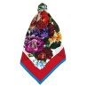 Floral print scarf