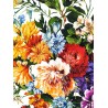Floral print scarf