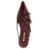 Slingback straps