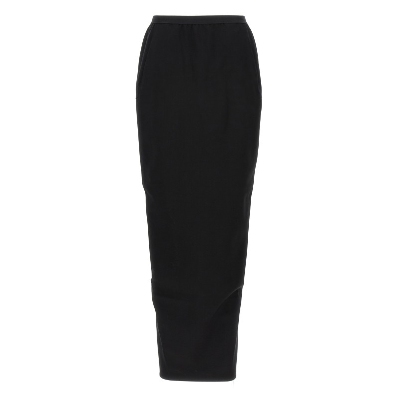 'Soft Pillar Long' skirt