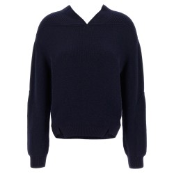 'V-neck Yoke detail' sweater