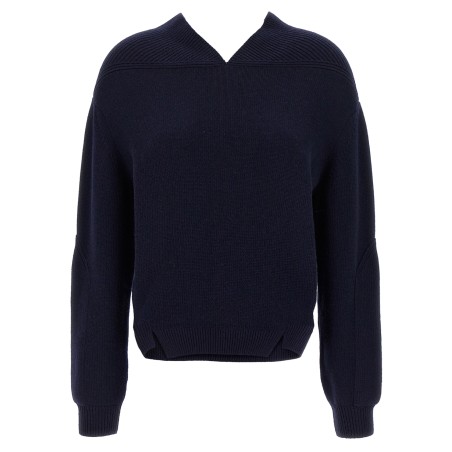 'V-neck Yoke detail' sweater