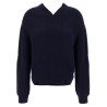 'V-neck Yoke detail' sweater