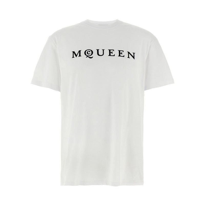 Flocked 'McQueen' T-shirt