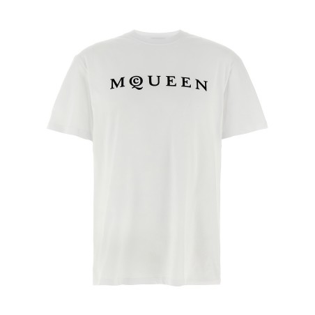 Flocked 'McQueen' T-shirt
