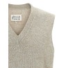 Bouclé knit vest
