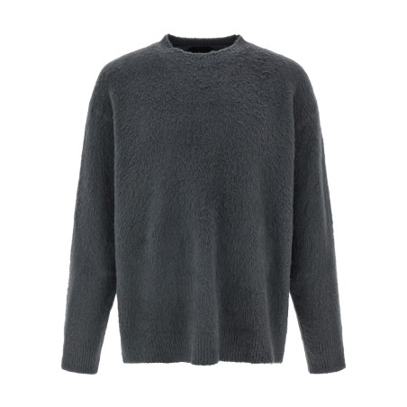 Shearling cotton sweater