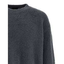 Shearling cotton sweater